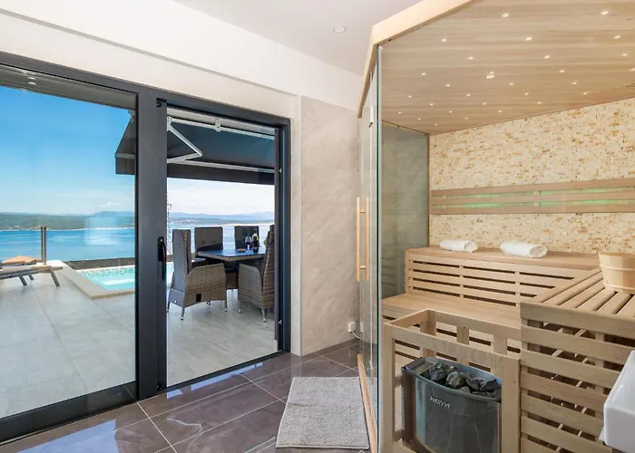 Holiday home Awesome In With Sauna